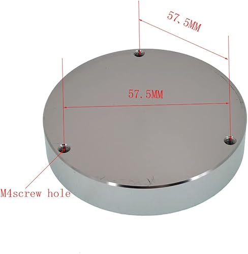 Miniatura 3 de Calibración de nivel de burbuja redonda universal de burbuja de alta precisión con orificio de montaje 2.913x0.591 in