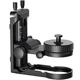 Laser Level Wall Mount Fine-tuning Bracket - ACTBOT Laser Level Line Tool Adapter 360° Magnetic Pivoting Base Tile Floor Multi-Line Point Laser L-Bracket Holder Universal 1/4
