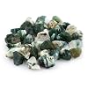 CRYSTALINES 100cts Wholesale Genuine Raw Moss Agate Gemstone, Untreated Rough Stone, Healing Crystals, Bulk Loose Supplies, DIY Crafts, Jewelry Making, Wire Wrapping, Gem Collection, 20 to 24pcs #2