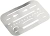 3.7x2.4 Flexible Metal Drafting Erasing Shield Eraser ShieldPrecision Drawing Template