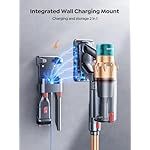 Cordless Vacuum Cleaner, 550W 45KPA 60 Mins Runtime Self-Standing Vacuum Cleaners for Home, Stick Vacuum with Charging Dock Station Removable Battery, Handheld Vacuum for Pet Hair/Carpet/Floor - Image 5