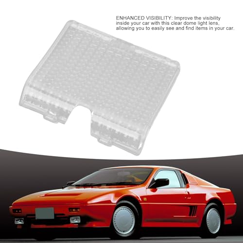 Lente de luz de techo para RX-7 1981-1985 en ABS transparente 4