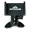 Offroam Phone Mount Made for Toyota Tacoma 2016-2023 | Tundra 2014-2021, CNC-Machined Aluminium, Universal Spring Loaded Holder, 360-Degree Swivel, One-Hand Operation