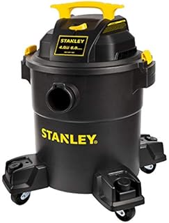 Stanley - SL18116P Wet/Dry Vacuum, 6 Gallon, 4 Horsepower Black