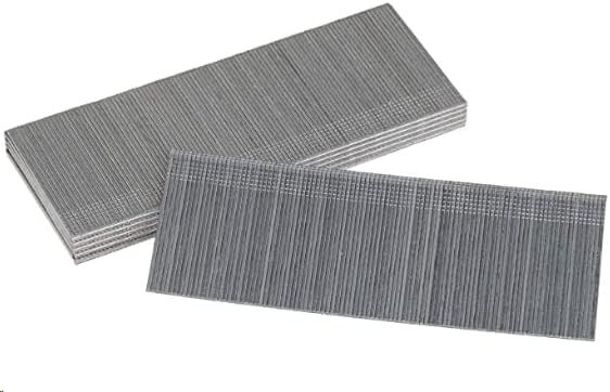 KIMO - Pistola de clavos de calibre 18, funciona con pilas, clavadora inalámbrica 2 en 1grapadora eléctrica