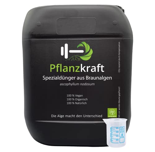 5L Spezialdünger aus Braunalgen in Bio-Qualität - vegan, organisch & natürlich - für alle Pflanzen geeignet - Sofort-Effekt - hochkonzentrierter Universaldünger Flüssigdünger Gemüsedünger Blumendünger Cover