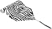 Printed Zebra Print Table Runner Party Accessory (1 count) (1/Pkg)