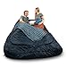 Kelty Tru.Comfort Doublewide 2P 20 Degree Sleeping Bag, Two Person, Synthetic Fill, Couples & Family Camping, Overlanding – Removable Blanket, Wider Than Queen Sized Bed, Updated 2023 (Pageant Blue)