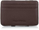  Marc O\'Polo Herren Malte Geldbörse, Braun (Chocolate Brown), 0.5x7x10.5 cm