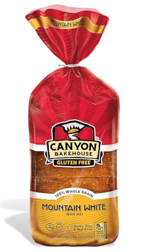 Canyon Bakehouse Gluten Free Sliced Mountain White Bread (Pack of...