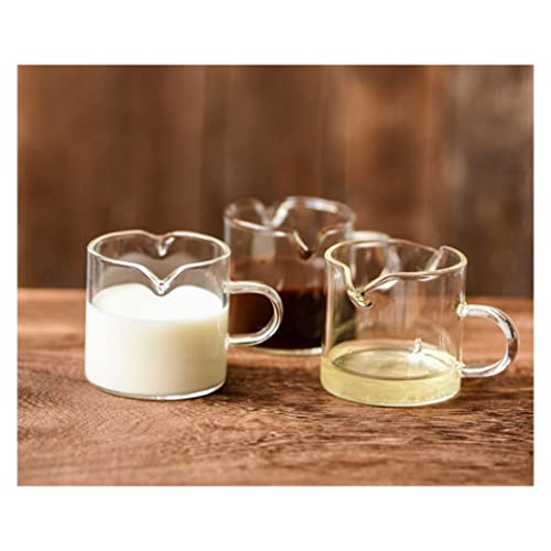 Cruche à lait, 3oz lait crème pichet transparent verre crème pichet de lait mousse - Image 6