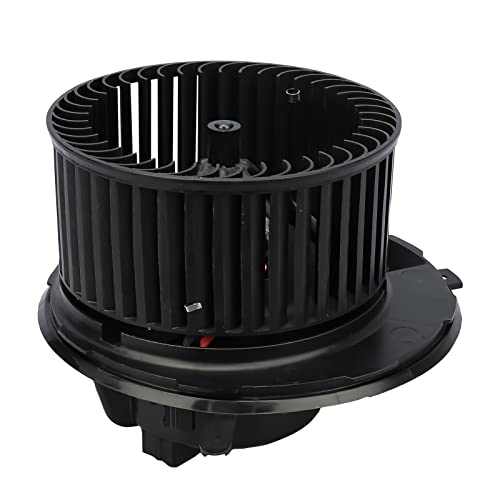 Image of IRONTEK 700182 HVAC Blower Motor with Fan Cage for 2006-13 for Audi A3, 2009-14 for Volkswagen CC, 2007-14 Eos, 2006-10 GTI Passat, 2005-14 Jetta, 2006-09 Rabbit, 2009-16 Tiguan 1K1819015E 615-58677