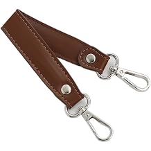 bag strap 28cm Fashion Simple Solid Color Wide Shoulder Strap PU Leather Women Handbag Handle Short Bag Strap Useful Replaceable replacement bag strapCoffee