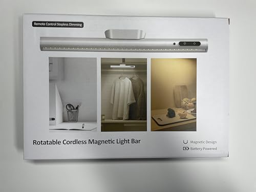 bravzurg LED Strip Light Bar Battery Powered, 4000mAh Battery Operated Wall Lights, Magnetic Dimmable Remote Control, Rechargeable Under Shelf Lighting for Mirror Bathroom Indoor Outdoor- Black - Cosy Home Interiors bravzurg LED Strip Light Bar Battery Powered, 4000mAh Battery Operated Wall Lights, Magnetic Dimmable Remote Control, Rechargeable Under Shelf Lighting for Mirror Bathroom Indoor Outdoor- Black - Image 7