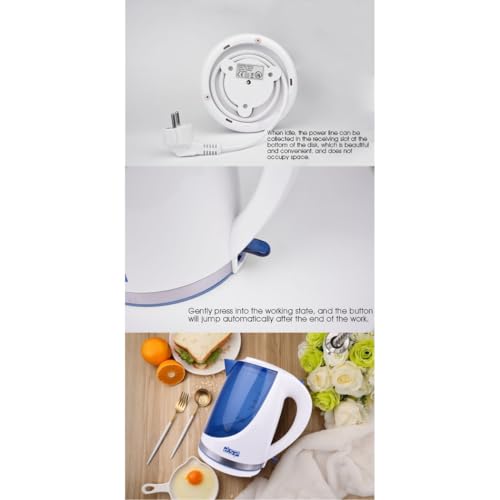 Trade Shop Traesio Bollitore Elettrico A Caraffa 1,7 Litri Per Te' Infusi 2200W In Acciaio Inox - 2
