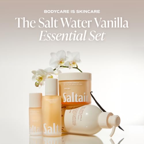 Image of Saltair Multi-Lipid Body Butter | Salt Water Vanilla Cream | 10 oz | Creamy texture with conditioning ingredients for lasting hydration and a soft comfortable finish