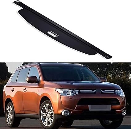 Auto versenkbare hinteren Kofferraum Paket Regal Cargo Covers per Outlander 2008 2013+, Gepäck Vorhang Privatsphäre schützendes Zubehör
