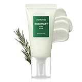 AROMATICAローズマリー頭皮スクラブ、硫酸塩フリー、シリコーンフリー、ヴィーガン - 頭皮を塩で活性化して角質を除去