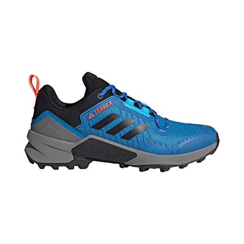 Adidas Herren Terrex Swift R3 Leichtathletik-Schuh, Blue Rush Core Black Sky Rush, 42 2/3 EU