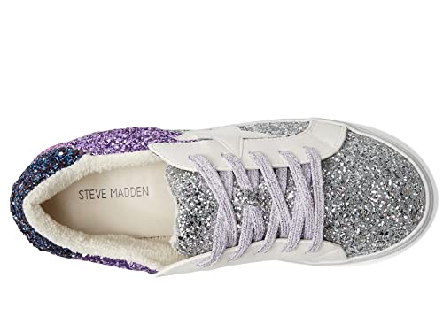 Steve Madden Girl's Rezume (Little Kid/Big Kid) Glitter Multi 3 Little Kid M #TOP2