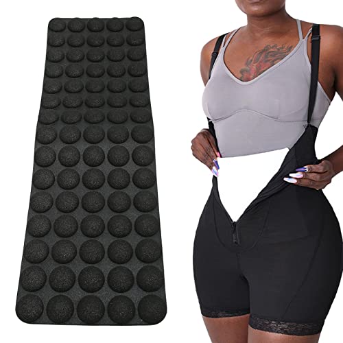 Abdominal Compression Board, Ab Board Post Surgery Liposuction, Flexible Post Surgery Recovery Liposuction Foam Belly Flattening Ab Board Protector for Women (Black)