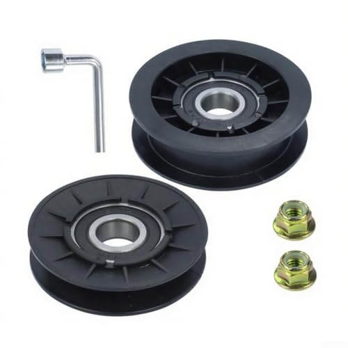 Kit puleggia folle per tosaerba GX20286 GX20287 ricambio tipo V, per John-Deere D100 D105 D110 D120 D125 D130 D140 D150 L100 L105 L107 L108 L110 -