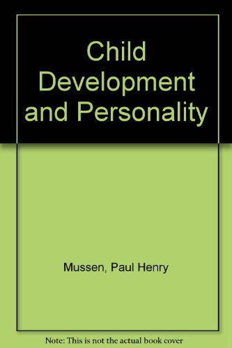 Child Development and Personality 0060446935 Book Cover