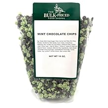 Mint Chocolate Chips 1lb. Resealable Zip Lock Bag