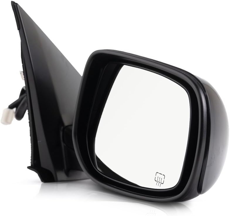 For Toyota Corolla 2009 10 11 12 2013 Door Mirror Passenger Side | Power | Heated | Paint to Match | Replacement For 8790802B01 | TO1321247, TO1321261