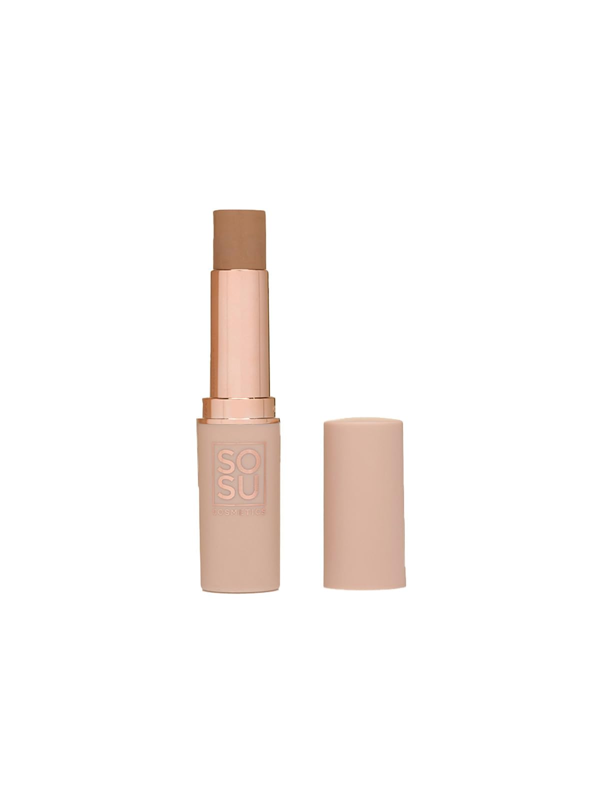 SOSU Cosmetics Cream Stick Contour Cool – Highly Pigmented, Buildable Coverage with Vitamin E, Multi-Use for Contouring & Highlighting for Women