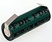 Produktbild FDK NI-MH Zellengröße A- HR-4/5AU 1,2Volt /2150mAh Hochwertige Flattop Industriezelle -Akku mit Lötfahne in U-Form