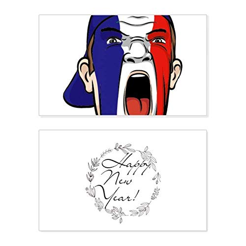 Masque de maquillage France pour vos voeux de Nouvel An festifs