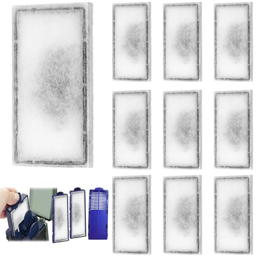 Nosiny 10�p�b�N �t�B���^�[ �t�H�[���J�[�g���b�W�p�b�h Fluval Poly-Max U2 �[�I���C�g���q�t�� �����X�|���W ���� �����p�����t�B���^�[ �����p�A�N�Z�T���[