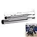 SHARKROAD 4.5” Chrome Slip On Mufflers for Harley 2017-UP Touring Road King, Steet Glide Baggers, Triple Steps Muffler, 18CB