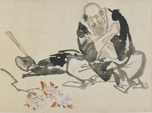 Affiches d'Art Hokusai toile haut de gamme SERENDIPITP œuvre bouddhiste 60x90