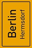  Berlin Hermsdorf: Deine Stadt, deine Region, deine Heimat!  Notizbuch DIN A5 liniert 120 Seiten Geschenk