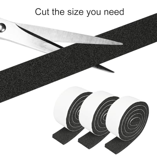 Ruban d'étanchéité en mousse pour climatiseur de 5cm, lot de 3 rouleaux résilients de 4,9m - 4
