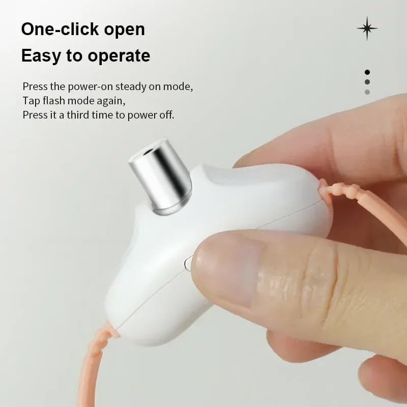 XJPXFQ Pointer Katzenspielzeug Halsband Teasing Elektrisches USB-Ladegerät Kätzchen Automatisches Gatos-Spielzeug Smart Laser Teasing Interaktives Katzenspielzeug(3)