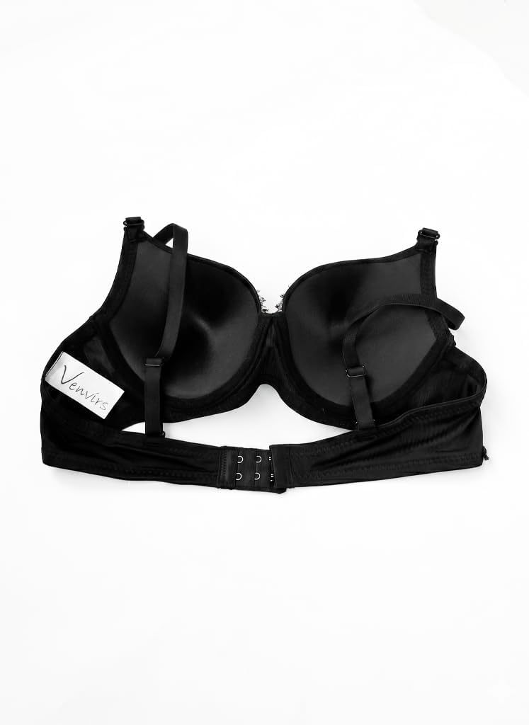 Women's Spiked Studded Punk Goth Bra Rave Festival Clubwear