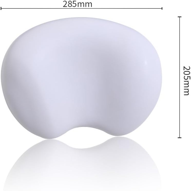 Bathtub Pillow Waterproof Cushion Non-Slip 3D Bath Neck Suction Cup Type