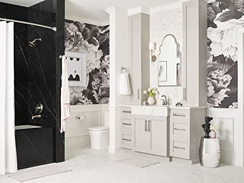 Moen My0386Bn Halle Single Post Bathroom Hand -Towel Ring, Brushed Nickel #TOP5