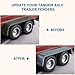 2 Pack Tandem Axle Trailer Fenders 72-7/8