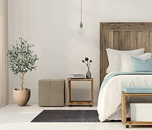 Phimos Artificial Olive Tree Tall Fake Potted Olive Silk Tree With Planter Large Faux Olive Branches And Fruits Artificial Tree For Modern Home Office Living Room Floor Decor Indoor (4Ft) #TOP3