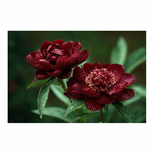 Image peinture sur toile fleurs pour une ambiance zen dans votre chambre