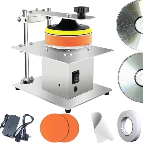 Disc Repair Machine, Semi-Automatic CD/DVD Polisher,
