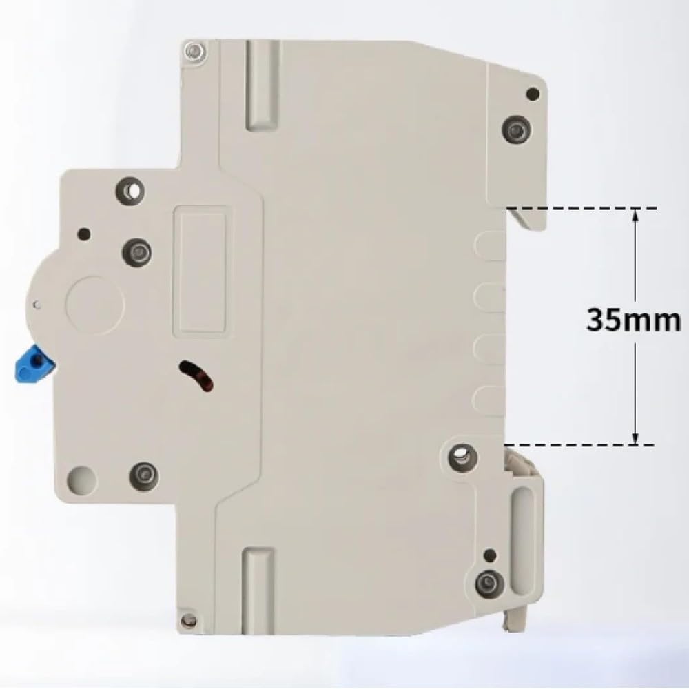 Interruttore Automatico Fotovoltaico NBL7-63, 2 Poli, 600 V/1000 V CC, Montaggio Su Guida DIN, Bianco E Blu, MCB A Energia Solare Componenti elettrici(2P 1000VDC 16A,16A)