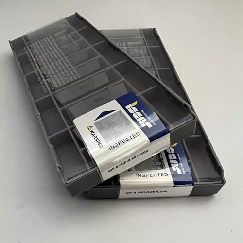 Lames GIF8.00E-0.80 IC908 carbure de tungstène pour outil de tournage CNC