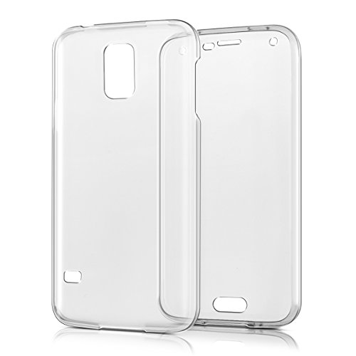 Kwmobile Case Compatible With Samsung Galaxy S5 / S5 Neo - Case Crystal Clear Tpu Silicone Protective Cover Full Body Case - Transparent #TOP2
