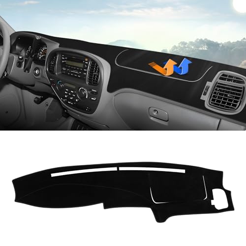 Autorder Dashboard Cover Mat for 2000-2006 Toyota Tundra & 2001-2007