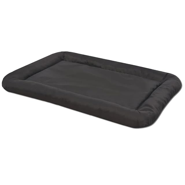 vidaXL Colchón para Perro tamaño XXL Negro